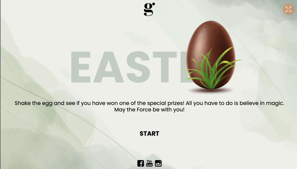 Shake The Easter Egg